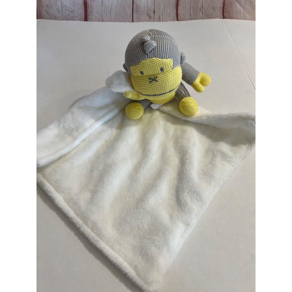 Baby Bum lovey baby security yellow monkey toy